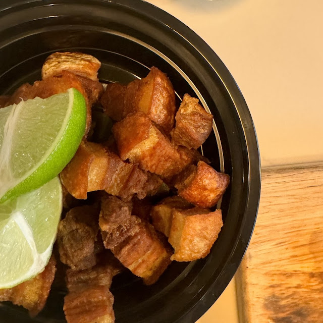 Cachapa Con Cochino Frito Fry Pork Belly