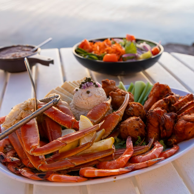 Alaskan Snow Crab Platter