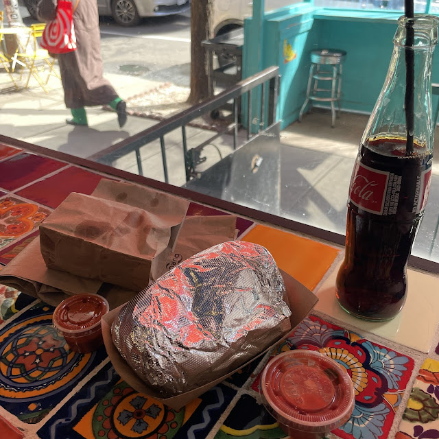 Grilled Tofu Burrito