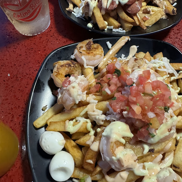 Shrimp Camaron Salchipapa