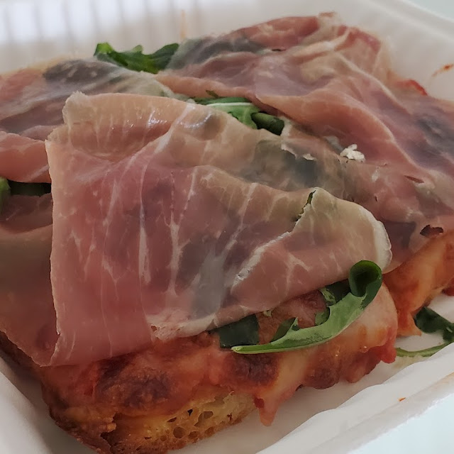 Bruschetta Prosciutto Crudo Melted Mozzarella and Sage