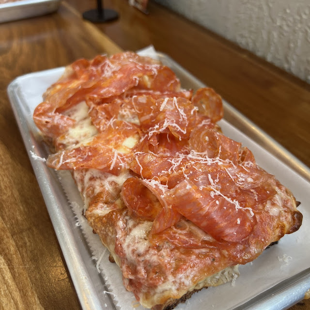 Focaccia Margherita Chorizo