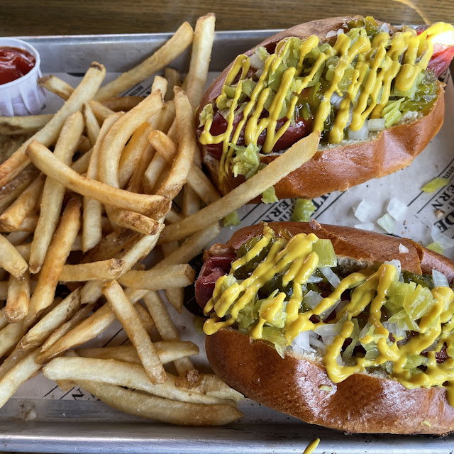 Hot Dog with Fries