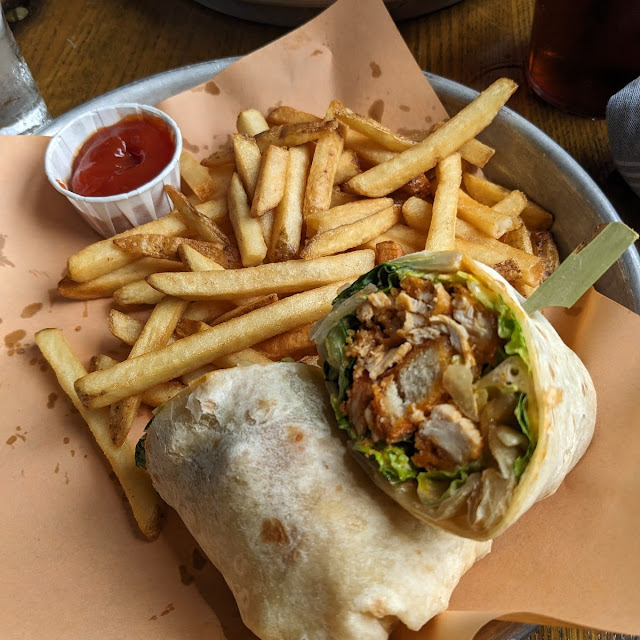 Buffalo Caesar Wrap