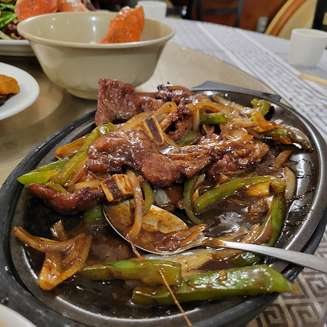 Sizzling Beef with Black Pepper