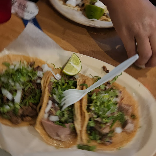 Carnitas Taco and Al Pastor Taco