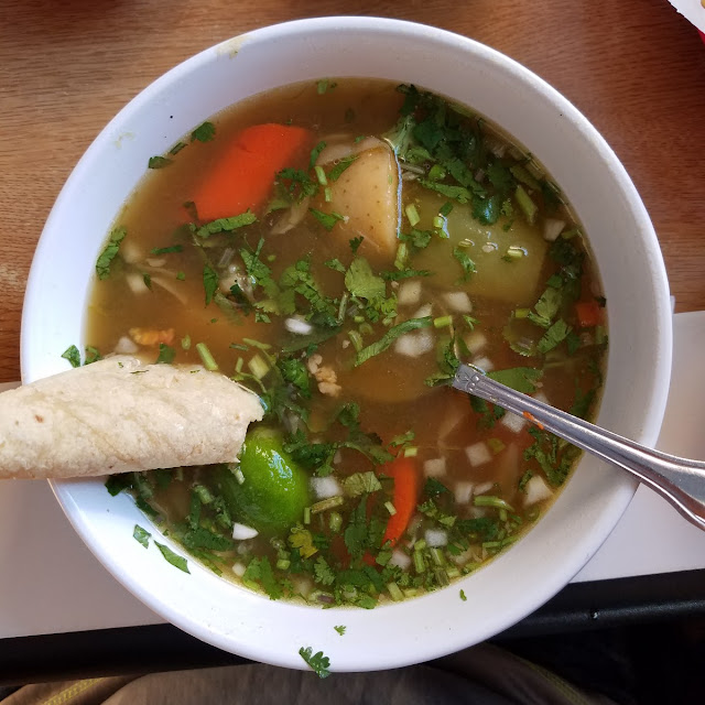 Caldo De Pollo Chicken Soup w Vegetables