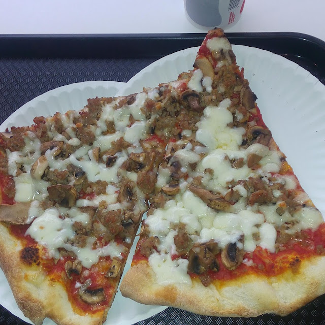 Sausage Pizza Slice