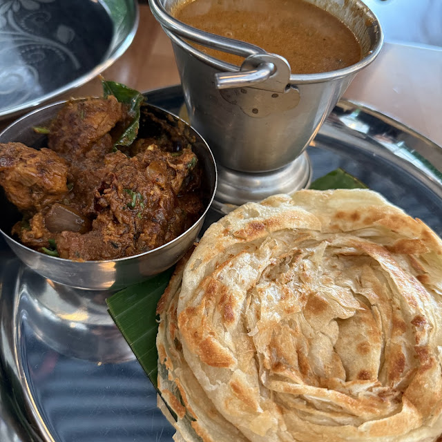 Parotta- Chicken Chukka-Chicken Salna