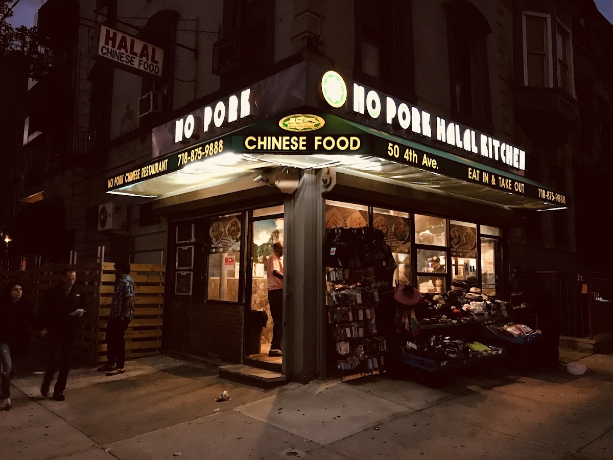 No pork halal kitchen