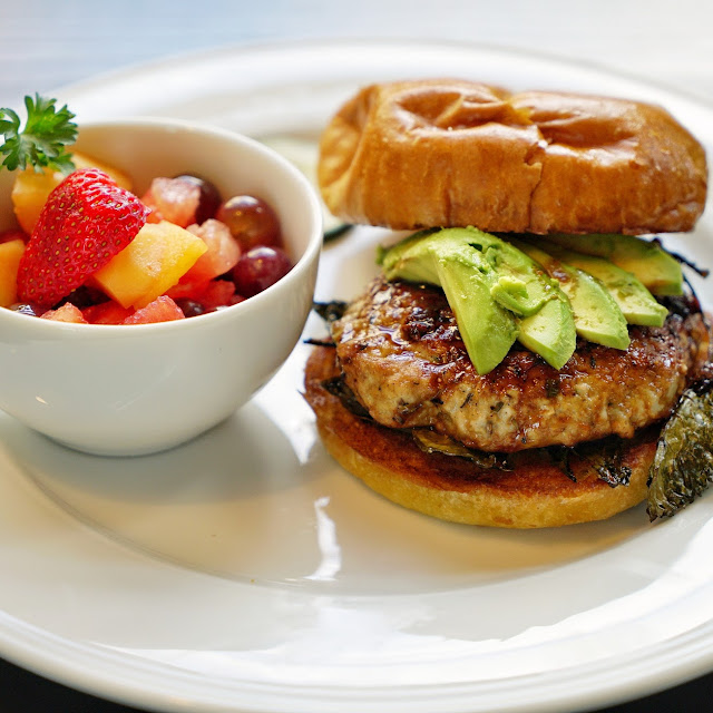 Blackberry Brie Burger
