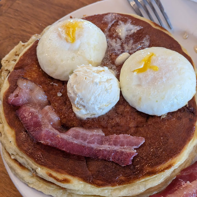 House-Made Sausage 3 Silver Dollar Pancake