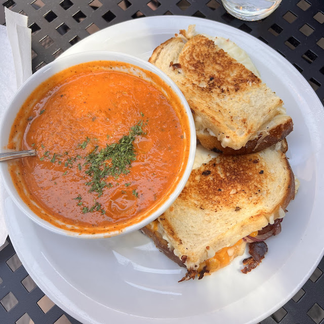 Grilled Cheese and Tomato Soup