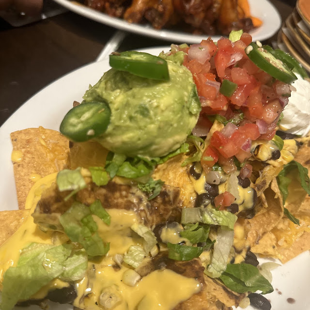 Chili Nachos and Cheese