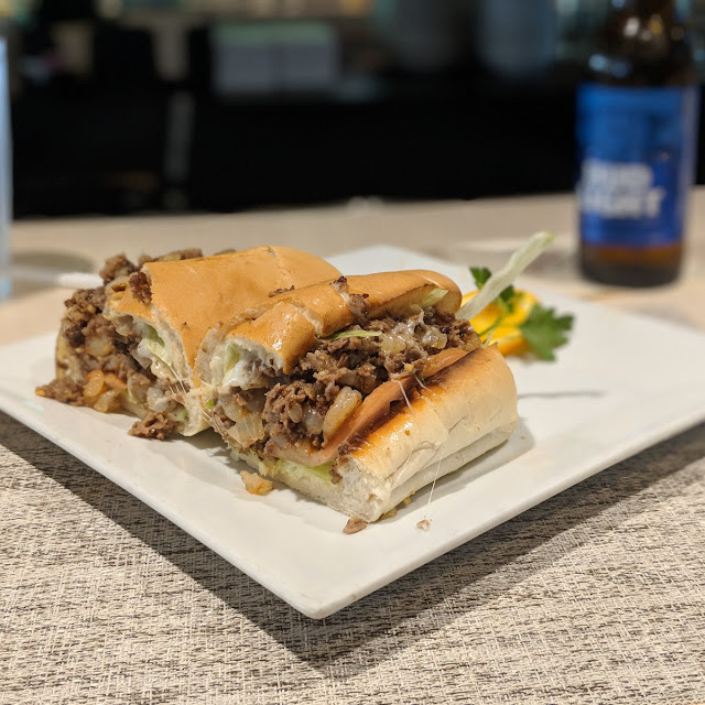 Shrimp Cheese Steak