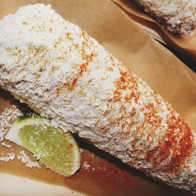 Street Corn with Cotija Lime Aioli & Chili