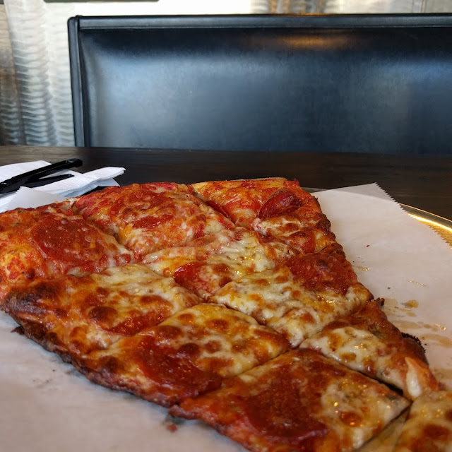 Pepperoni and Mushroom Slice