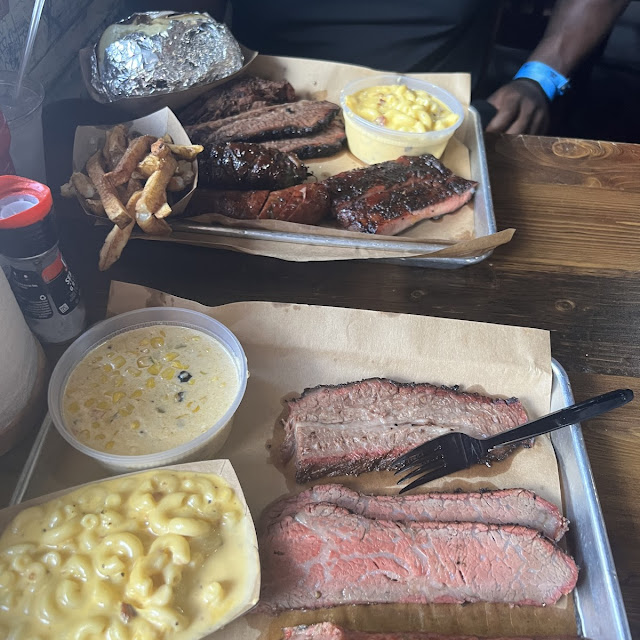 Chopped Brisket Off the Block