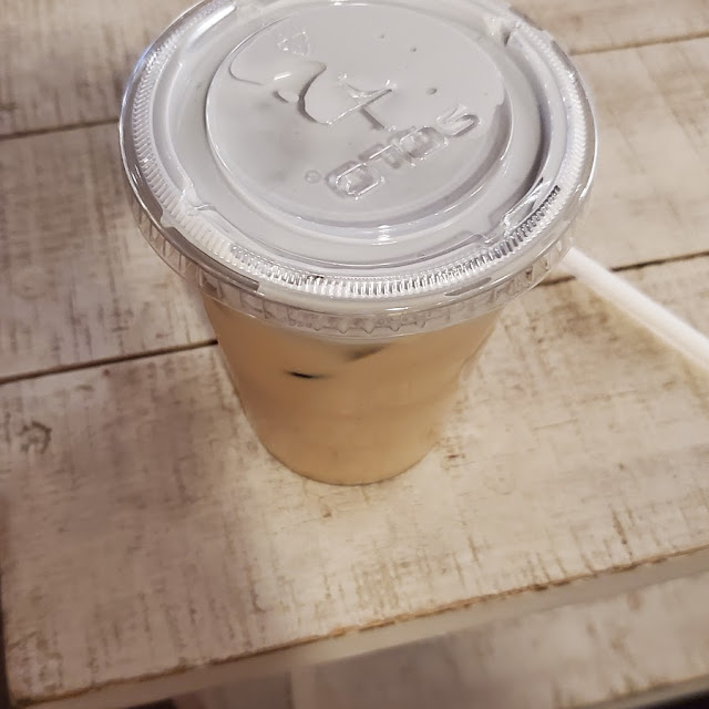 Lavender Latte with Lavender Foam
