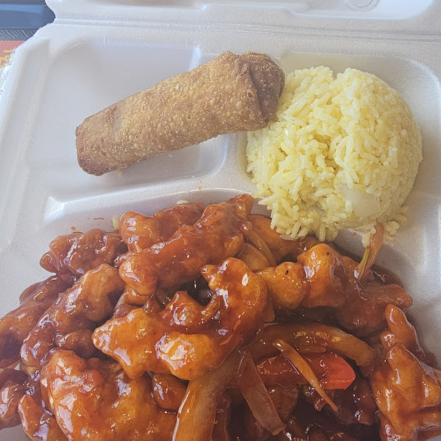 Orange Chicken Lunch Combo
