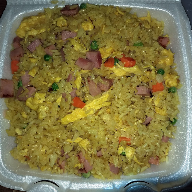 Ham Fried Rice with Extra Egg