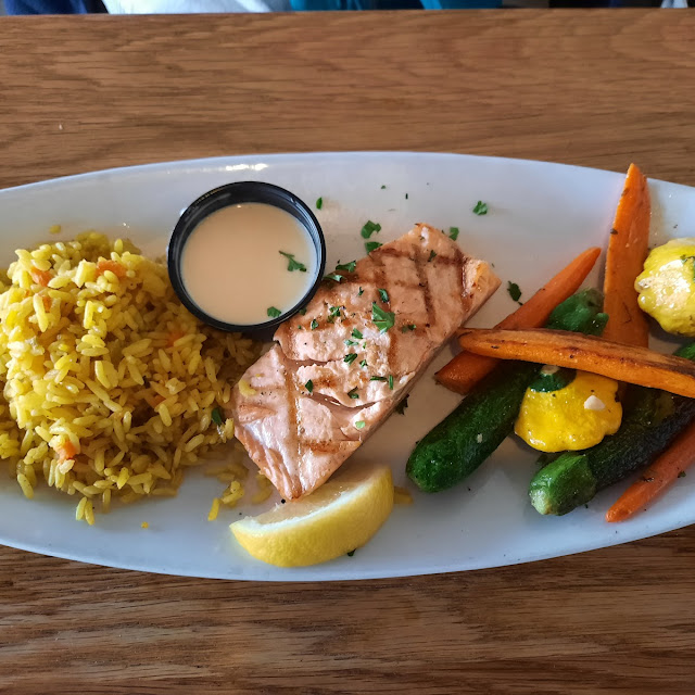 Grilled Atlantic Salmon