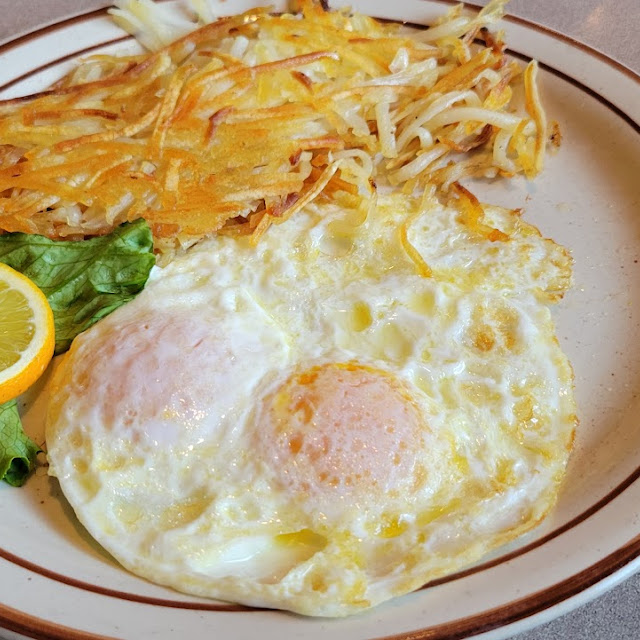 Eggs and Hash Browns