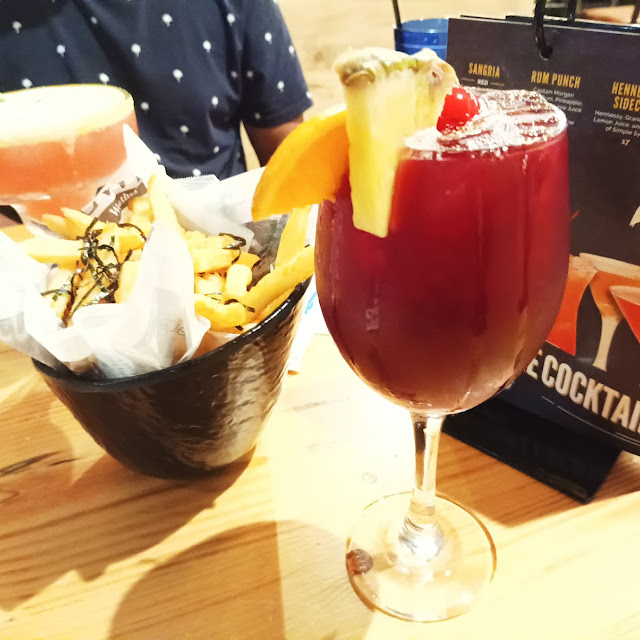 French Fries and Sangria