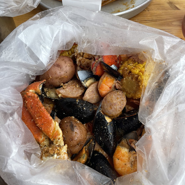 Shrimp Crawfish and Mussels