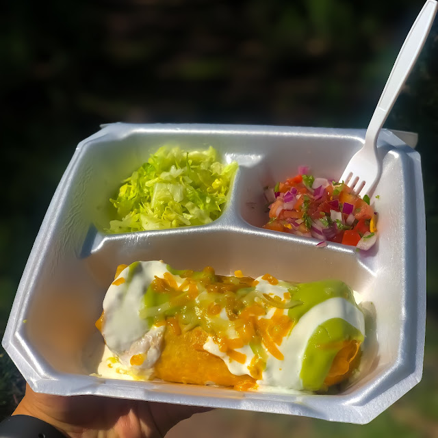 Chimichanga Plate