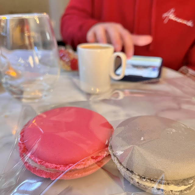 Lavender Macarons