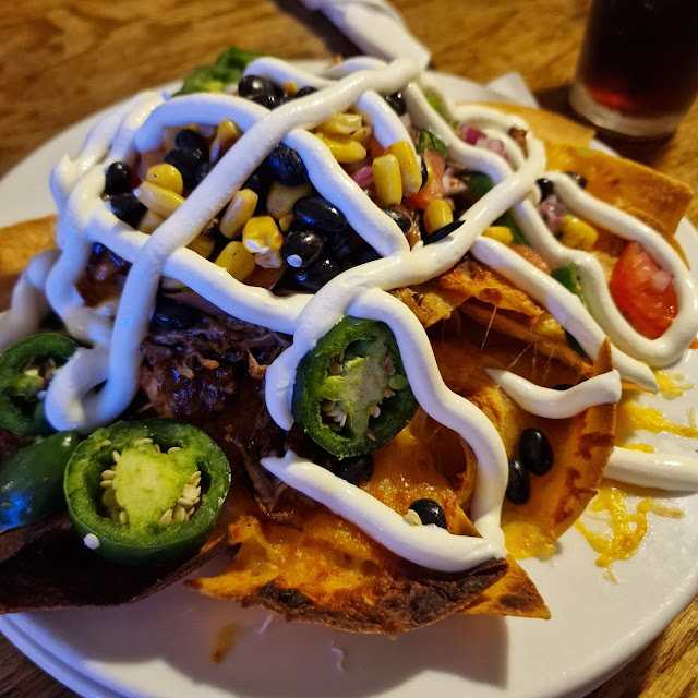 Pork BBQ Nachos