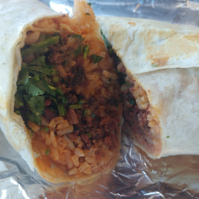 Regular Chorizo Burrito