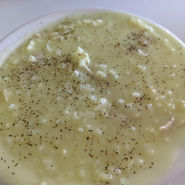 Chicken Lemon Rice Soup
