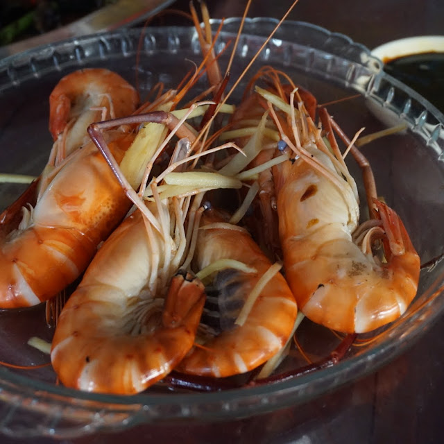 清蒸河虾