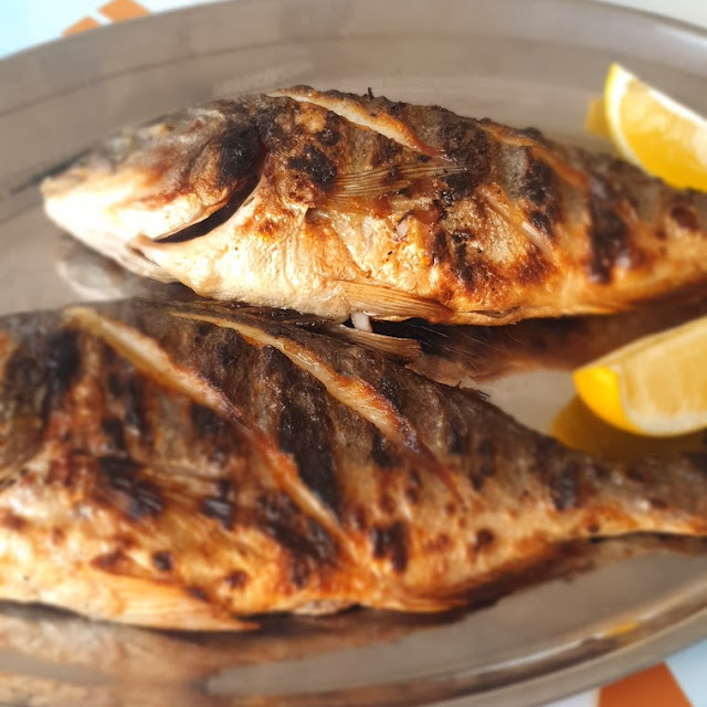 Gegrillte Dorade