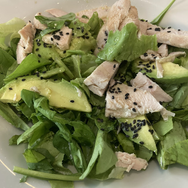 Ensalada de Rucula Pollo Y Chia