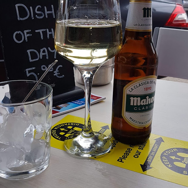 White Wine and Beer