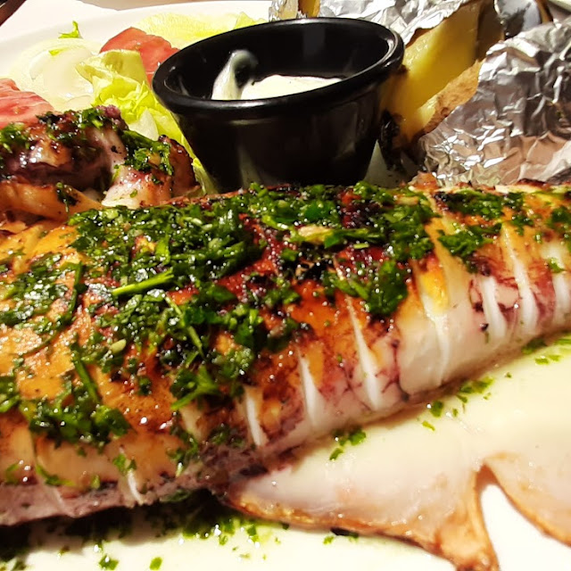 Calamar Sahariano A la Plancha