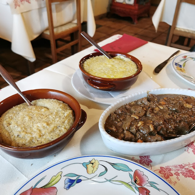 Polenta Concia Con Cinghiale