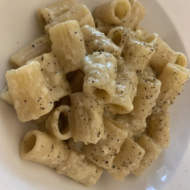 Mezzemaniche With Cacio Cheese And Pepper