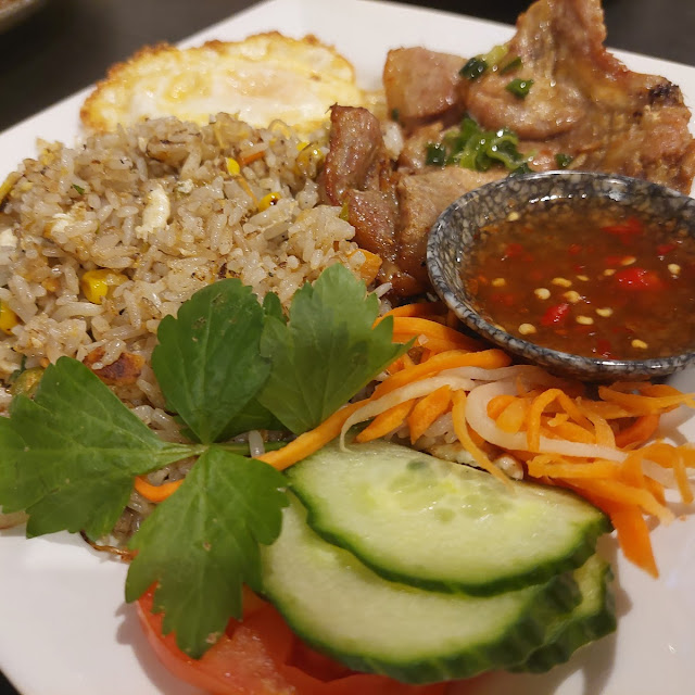 Pork Chop with Fried Rice
