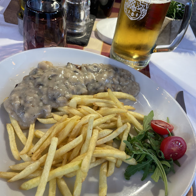 Schweinemedallions Mit Pilzsoße