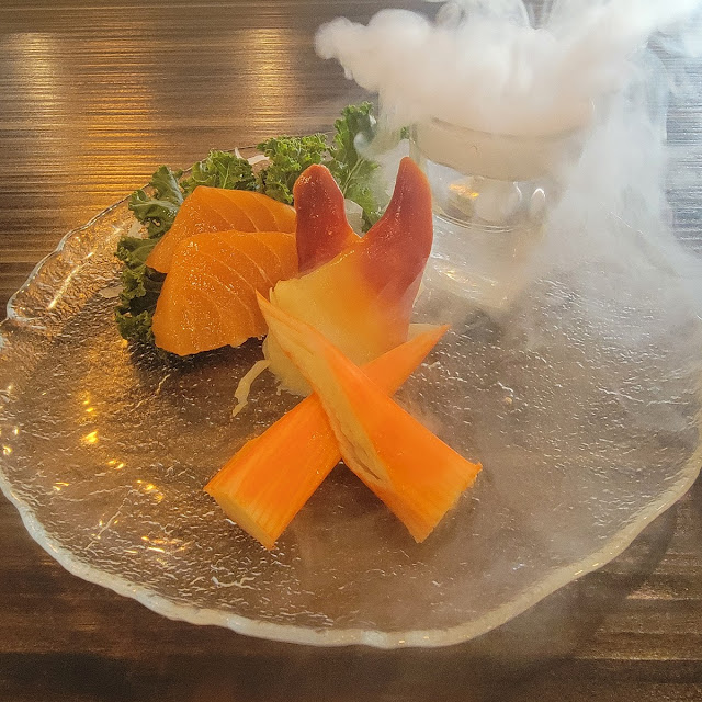 Sashimi Surf Clam Salmon Crab Stick