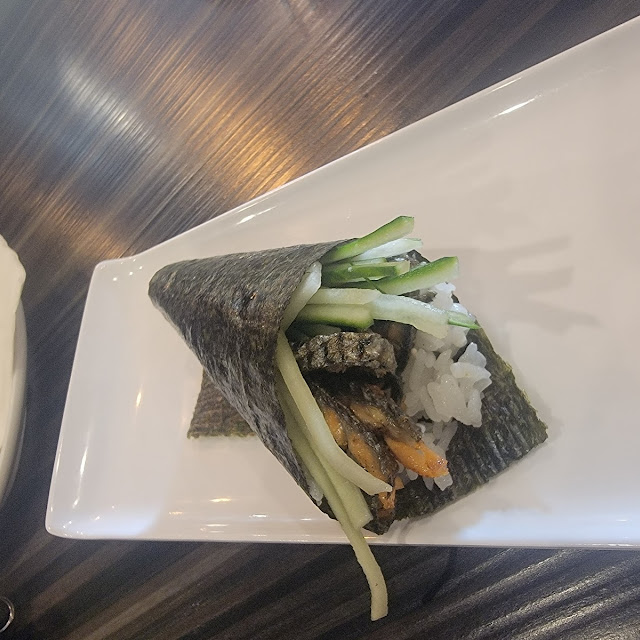 Salmon Skin Hand Roll 1pc