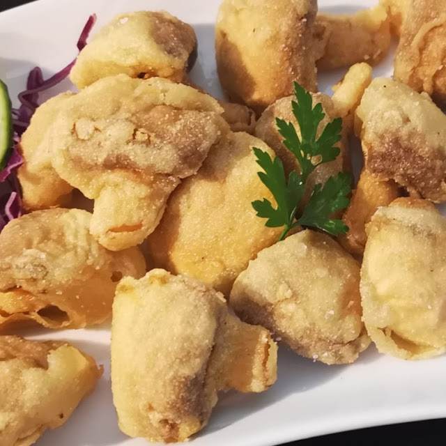 Champiñones Fritos Fried Mushrooms
