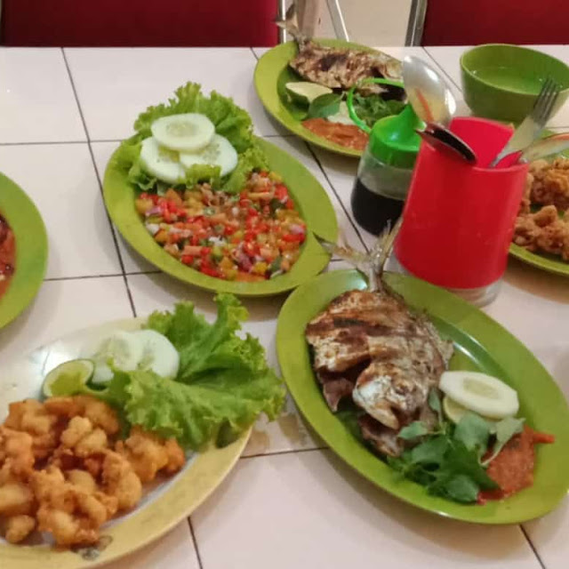 Udang Goreng Tepung Ikan Bakar Parape Rica Rica