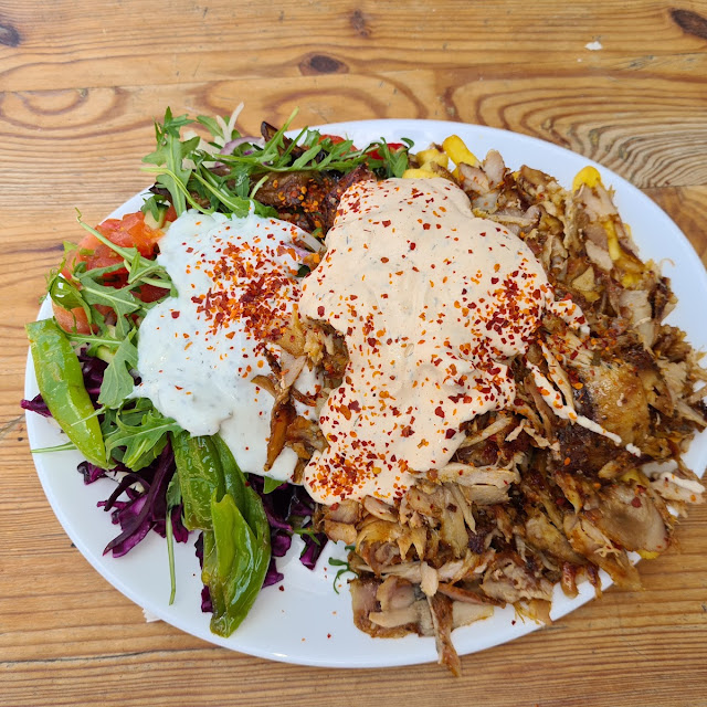 Döner Teller Mit Pommes Und Salat