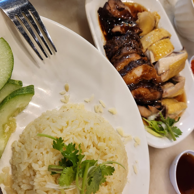 Twin Mixed Roasted - BBQ Chicken & Steamed Village Chicken