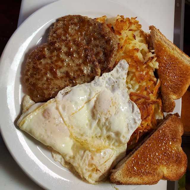 Served with Hashbrowns